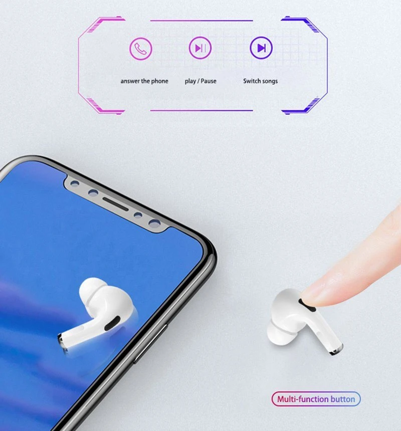 2023 Wholesale Noise Cancelling Hot Selling Good Sound Quality in-Ear Sports Wireless Bluetooth Earphone