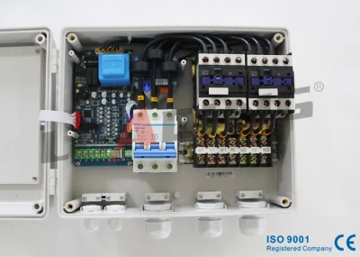 Controlador de bomba duplex trifásico (L932-B) presente monitor remoto do usuário