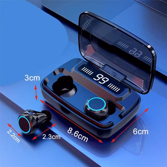 M11 Auriculares Audifonos Real Wireless TWS LED Power Display Fone de ouvido