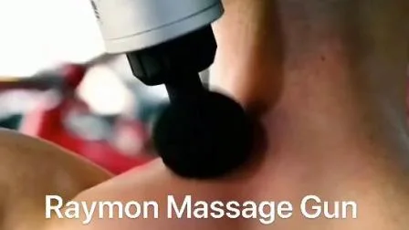 2020 nova pistola de massagem muscular com vibração de tecidos profundos sem fio marca própria