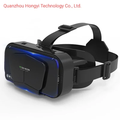 Headset Box Wireless Realidad Realidade Virtual 1080P Vídeo 3D Vr Óculos Capacete com Controle para PS3