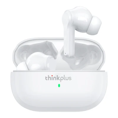 Lenovo Thinkplus Lp1s Tws fone de ouvido sem fio Bluetooth 5.0 fones de ouvido Anc HiFi música esportes fones de ouvido com microfone - branco
